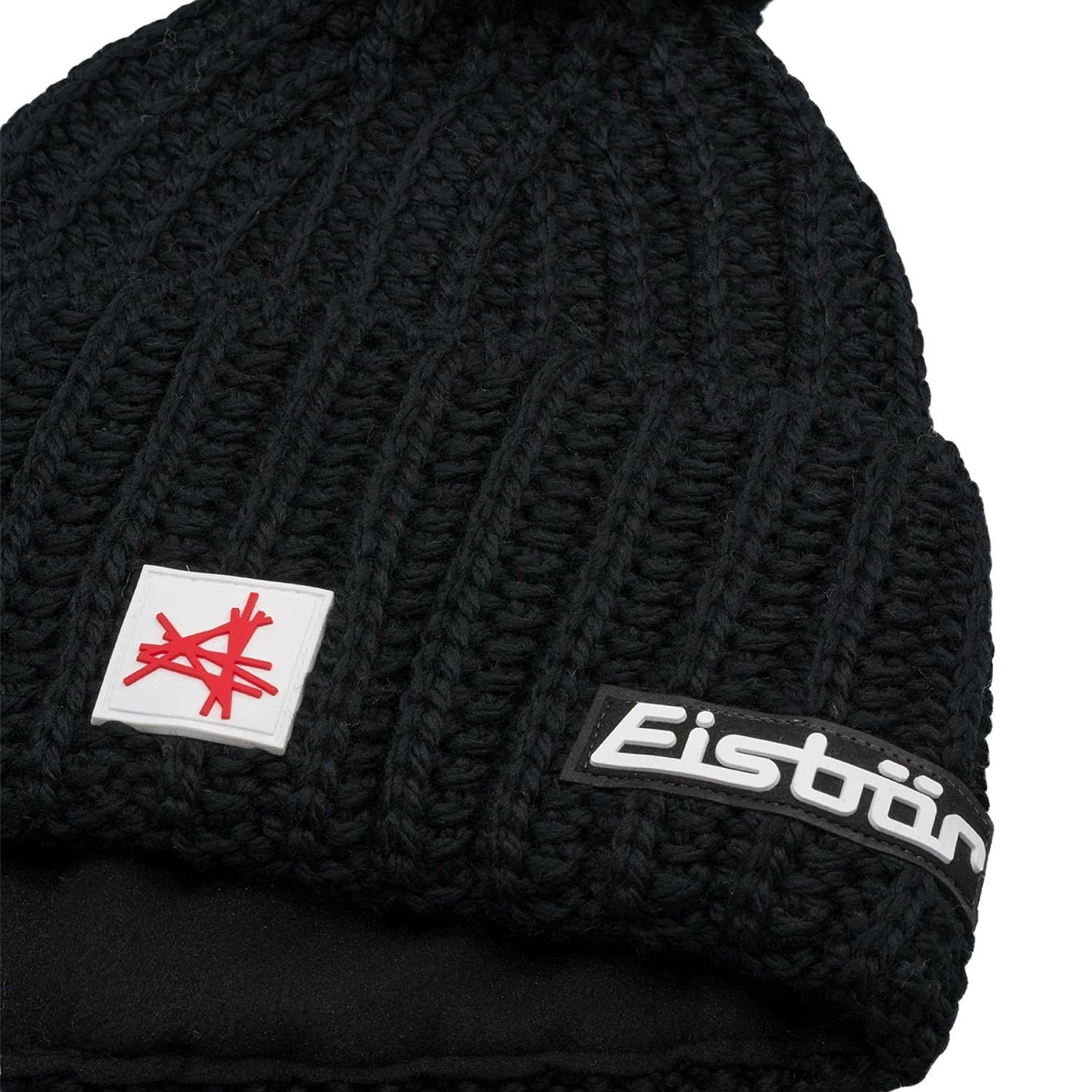 cap Eisbär Ronda Pompon MÜ SA - 009/Schwarz/Schwarz