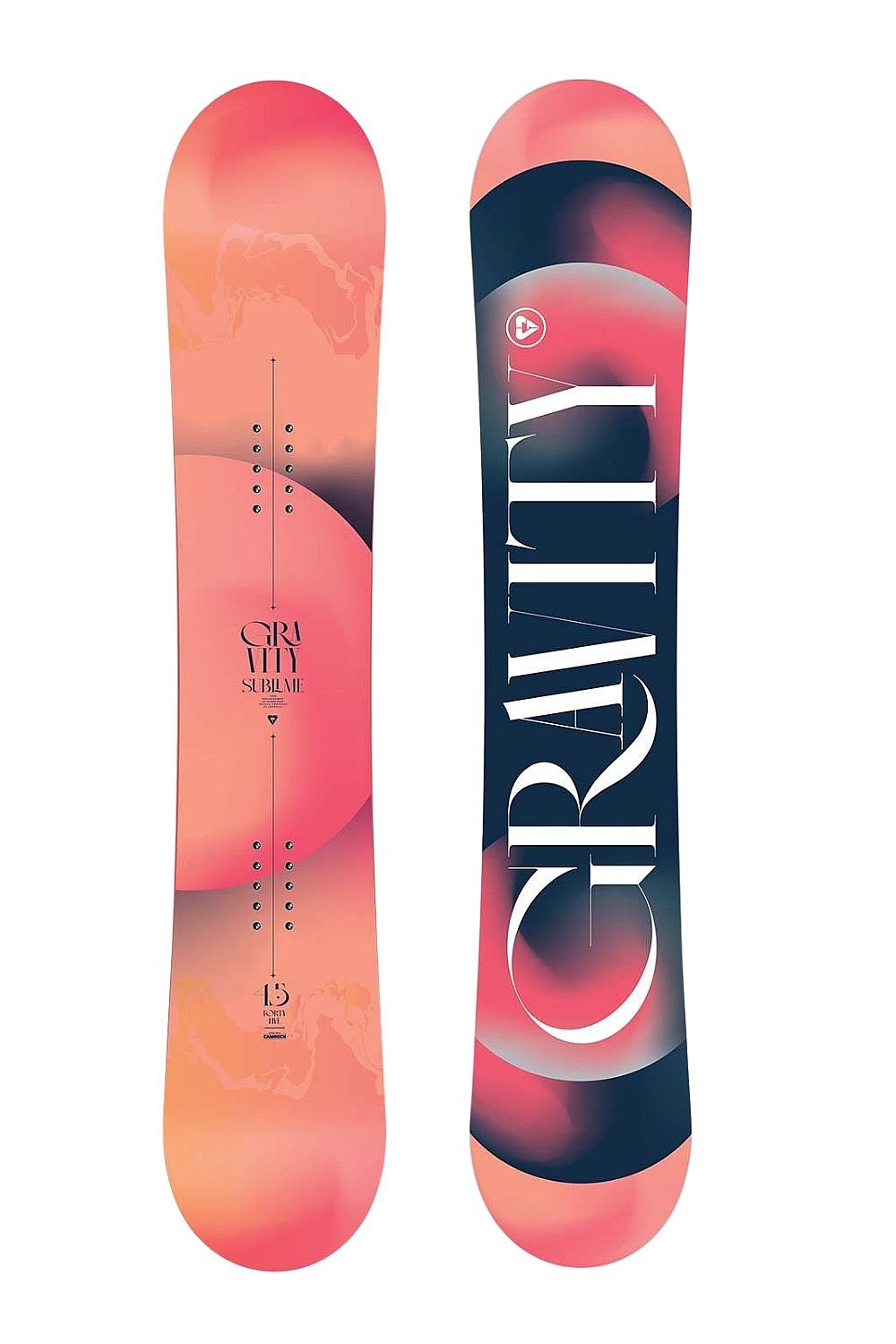 snowboard Gravity Sublime CamRock - No Color - women´s