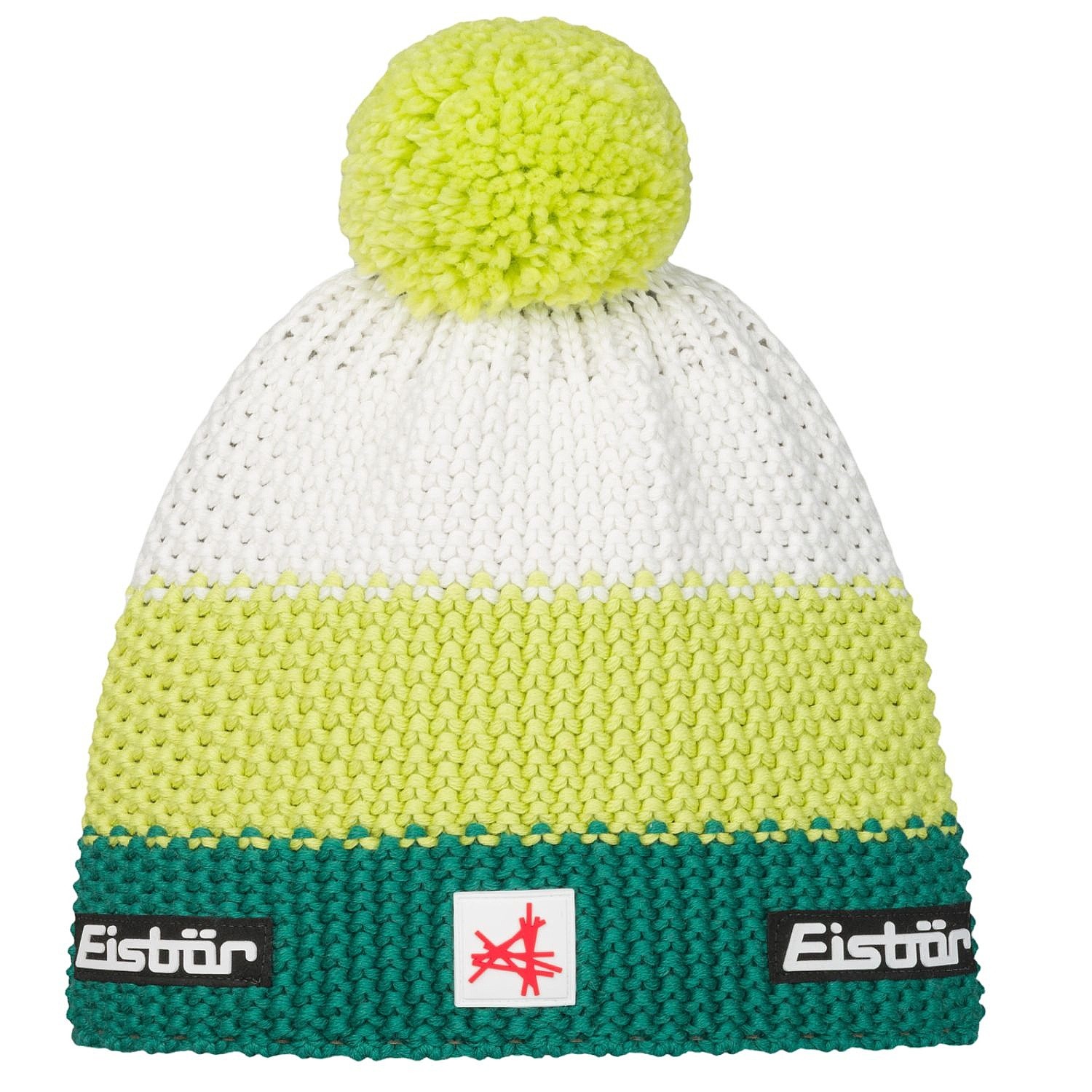 cap Eisbär Star Pompon MÜ SA - 614/Deep Lake/Winter Lemon/White - unisex junior