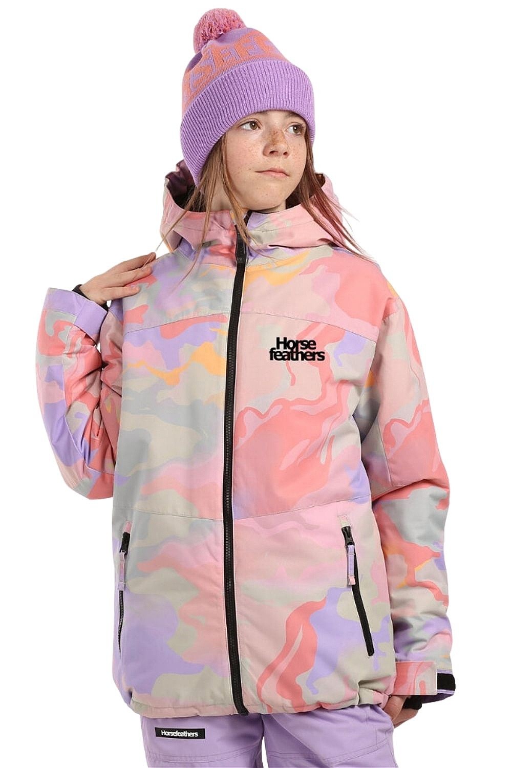 kurtka Horsefeathers Juno - Wonderland - unisex junior