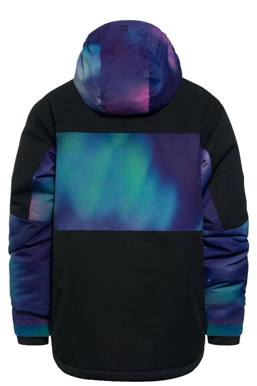 jacket Horsefeathers Juno - Black/Aurora - unisex junior