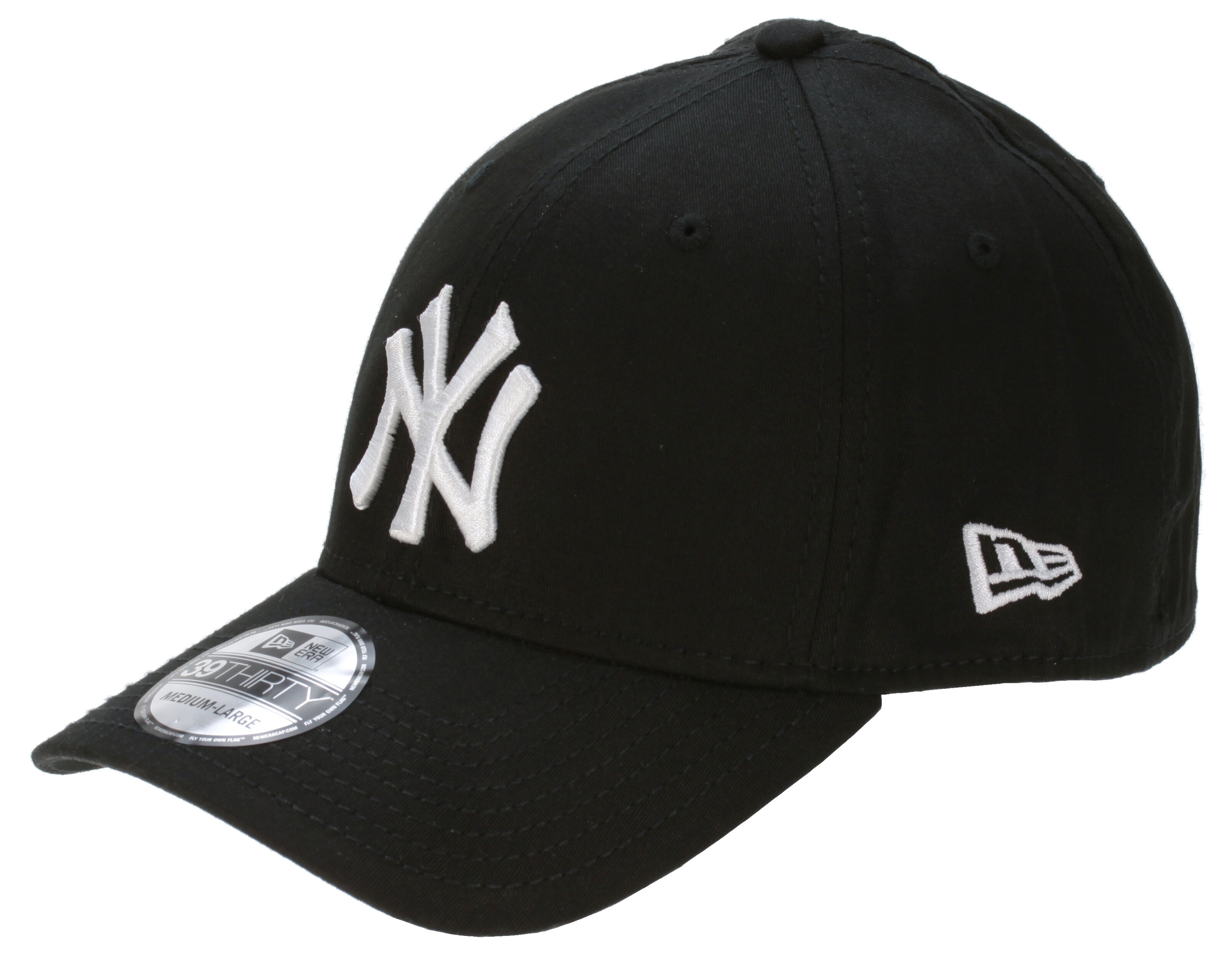 casquette New Era 39T League Basic MLB New York Yankees - Black/White