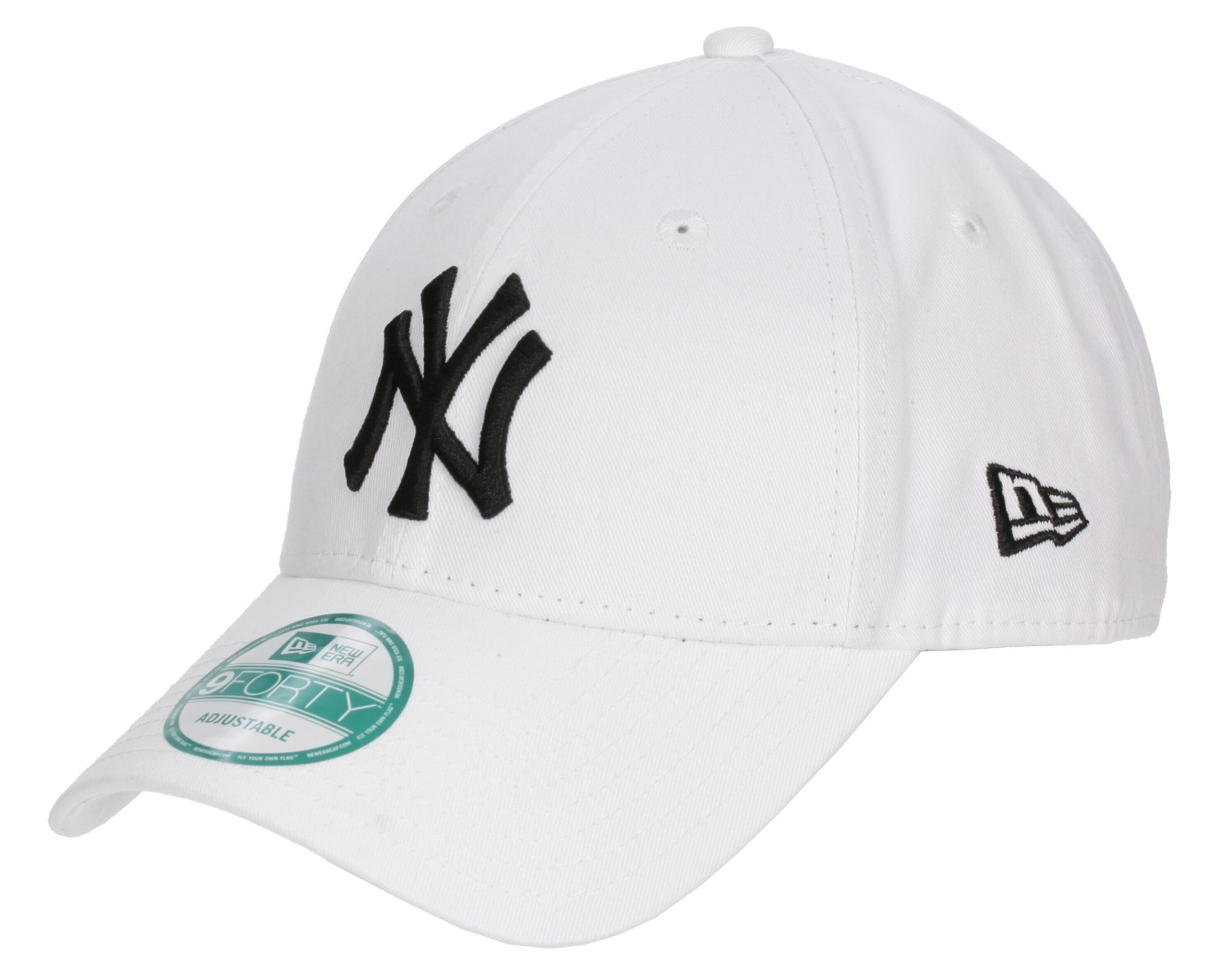 cap New Era 9FO League Basic MLB New York Yankees - White/Black