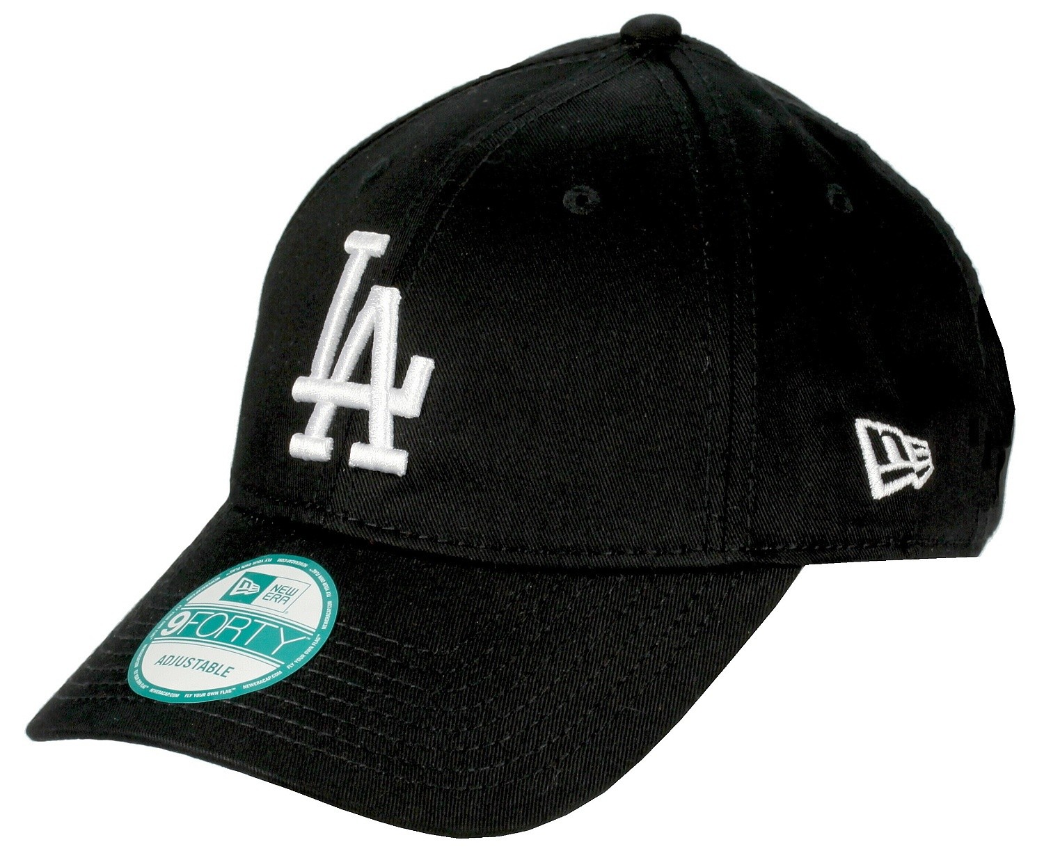 boné de basquete New Era 9FO Core Basic MLB Los Angeles Dodgers - Black
