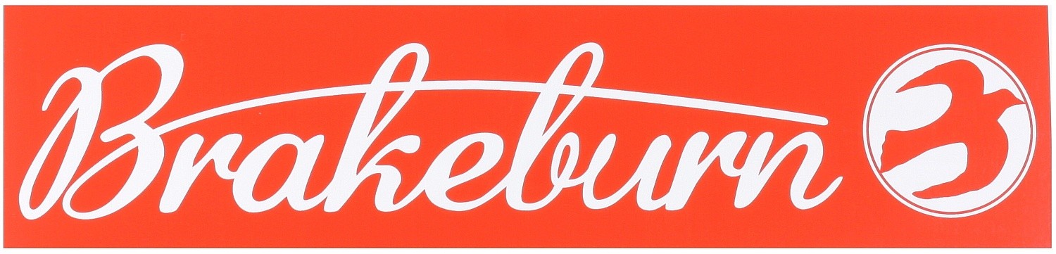 adesivo Brakeburn Logo - Red