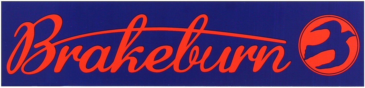 sticker Brakeburn Logo - Dark Blue