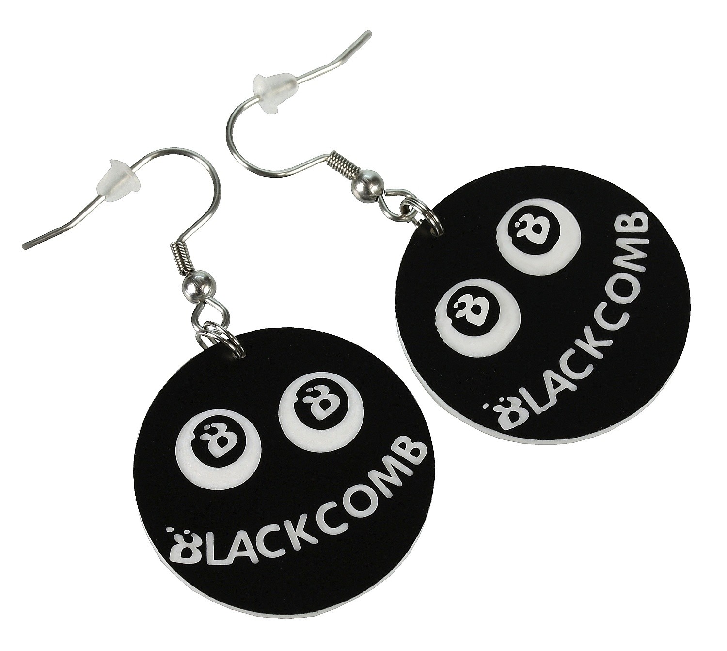 kolczyki Blackcomb Logo Blackcomb Smile - Black