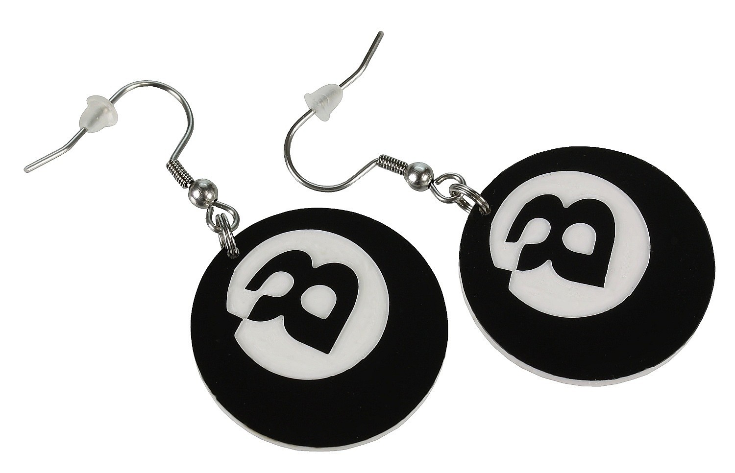 pendientes Blackcomb Logo B - Black