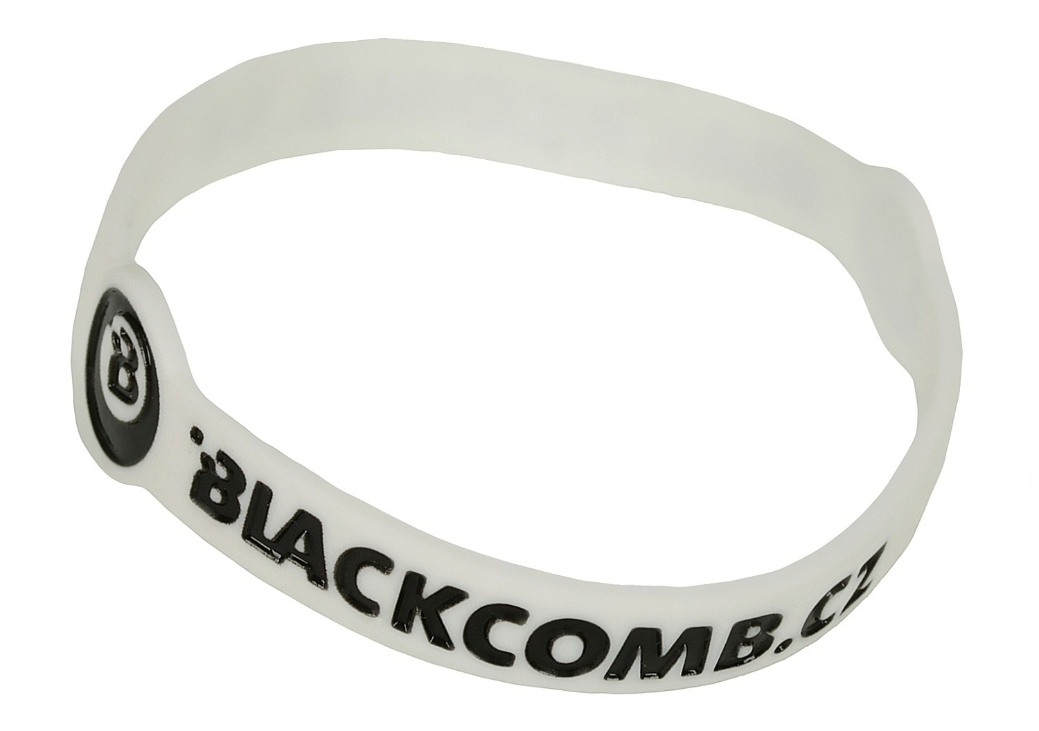 náramok Blackcomb Logo - White/Black