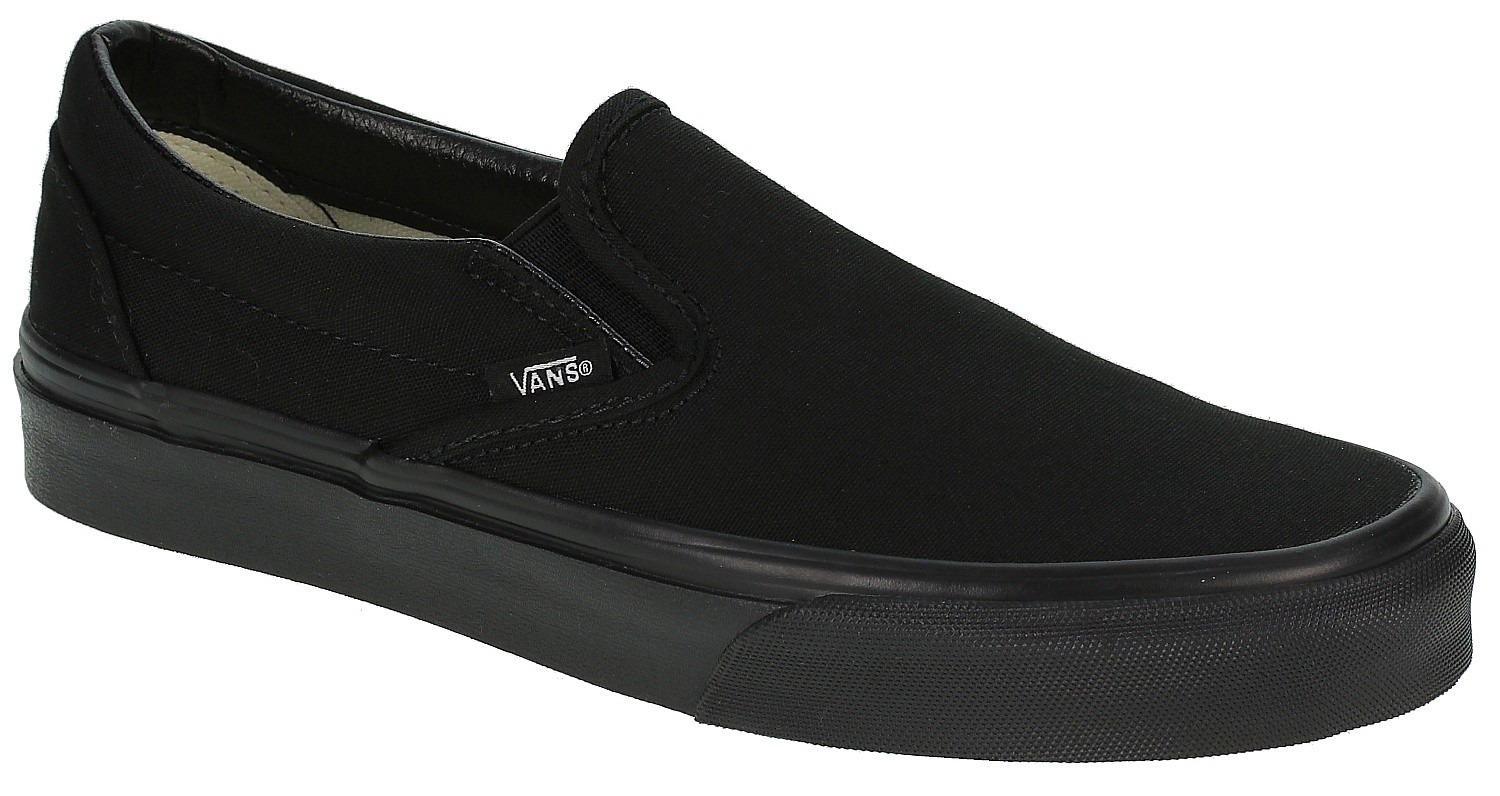 chaussures Vans Classic Slip-On - Black/Black