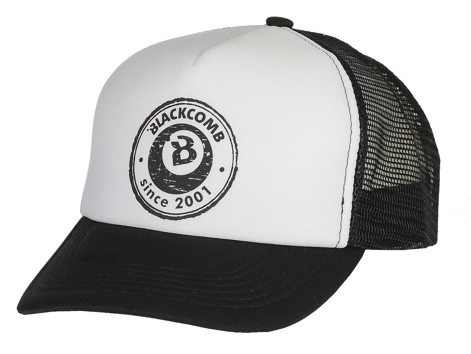 boné de basquete Blackcomb Since 2001 II - Black/White