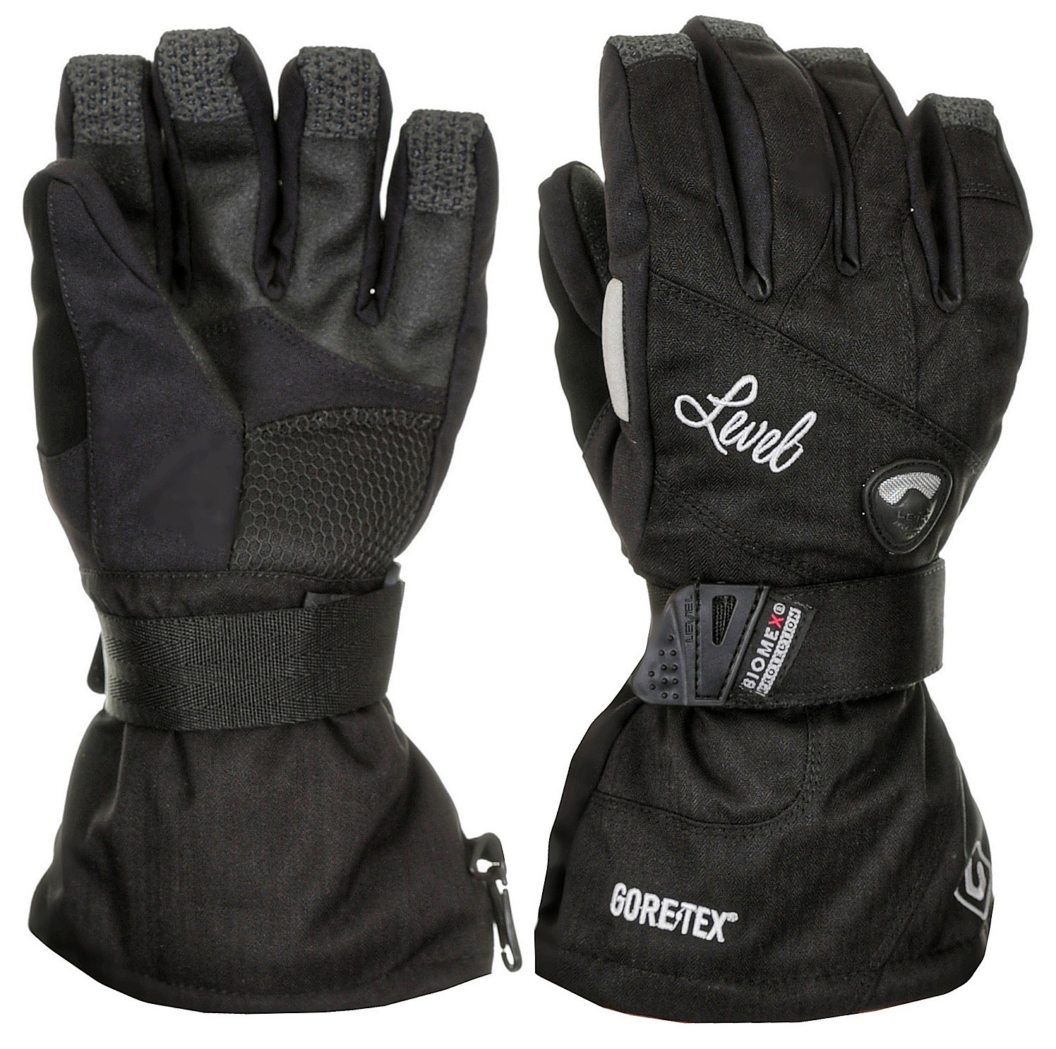 gants Level Half Pipe Gore-Tex - Black - women´s