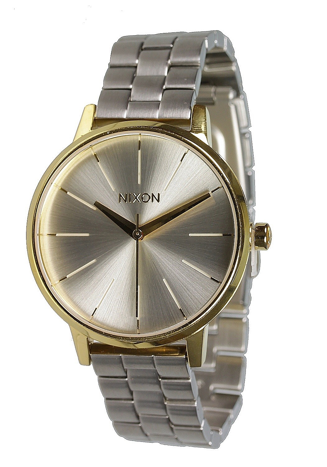hodinky Nixon Kensington - Gold/Silver/Silver