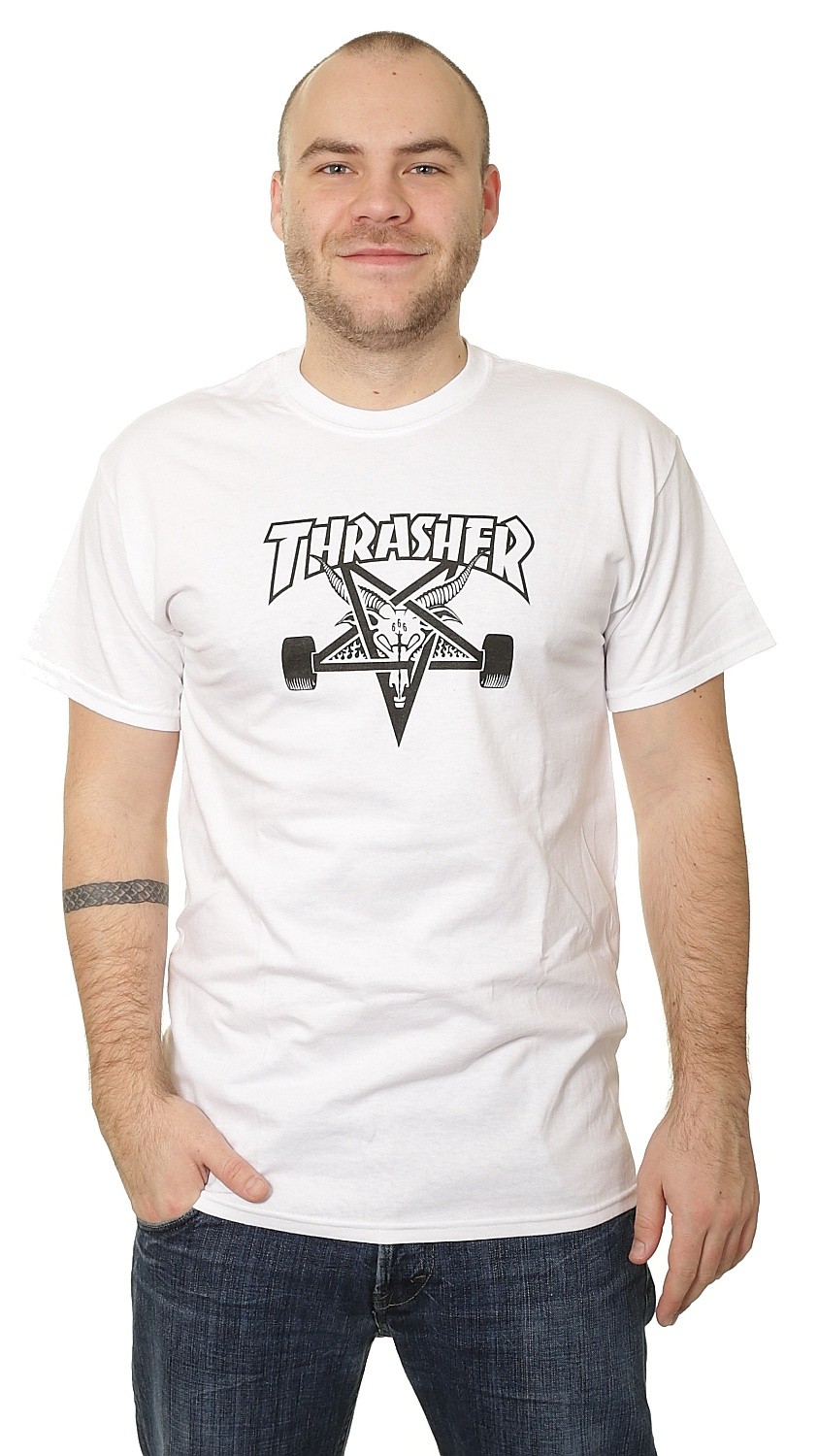 linne Thrasher Skategoat - White