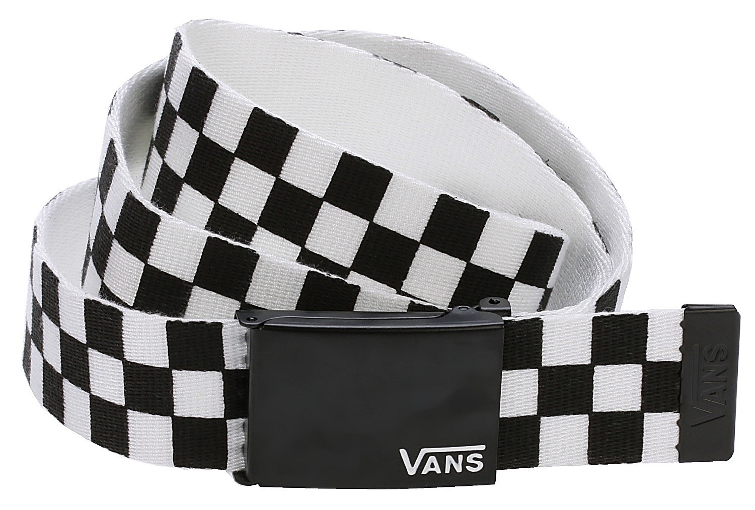 cinturón Vans Deppster II Web - Black/White