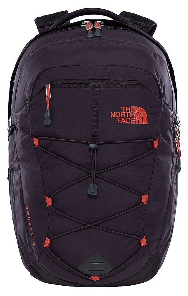 north face borealis backpack purple