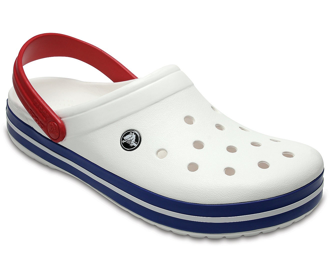 zapatos Crocs Crocband - White/Blue Jean - blackcomb-shop.eu