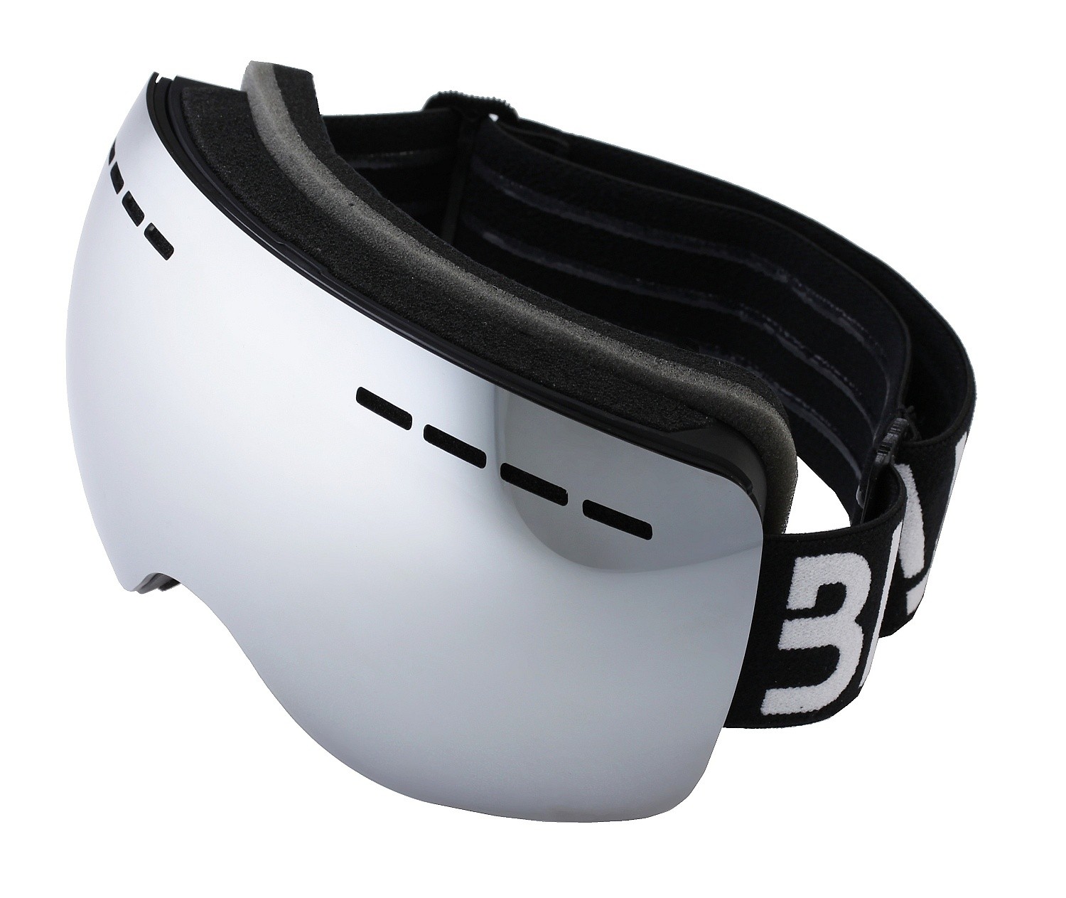 glasögon BLAX Icon - Black/Silver Mirror