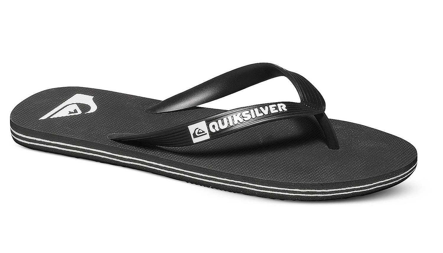 șlapi Quiksilver Molokai - XKKW/Black/Black/White