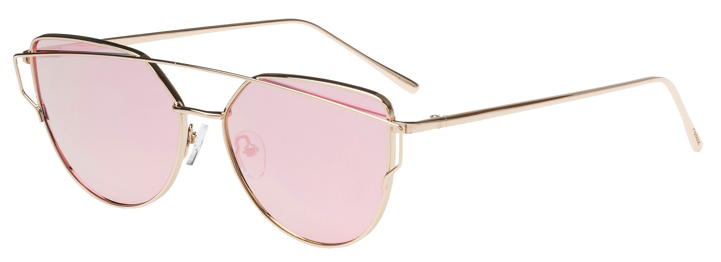 des lunettes Relax Jersey XS Tafahi - R2333A/Shiny Gold/Gray Cloud/Red Sky Platinum