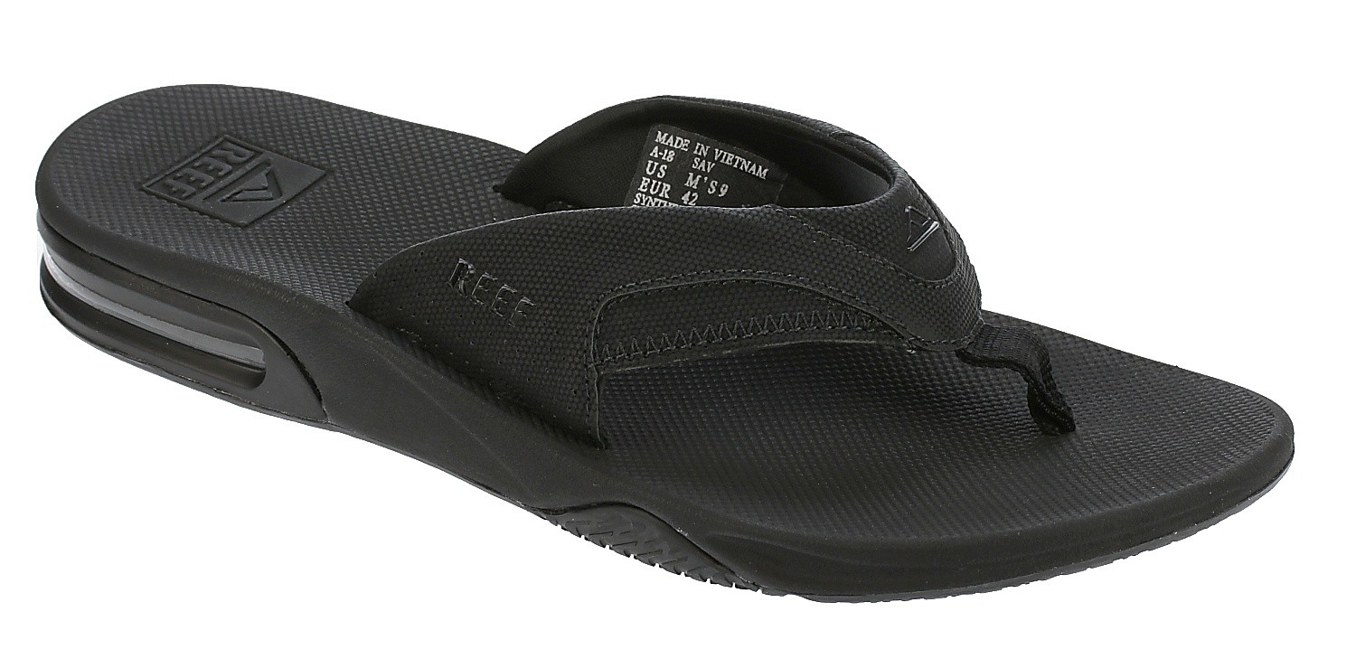 žabky Reef Fanning - All Black