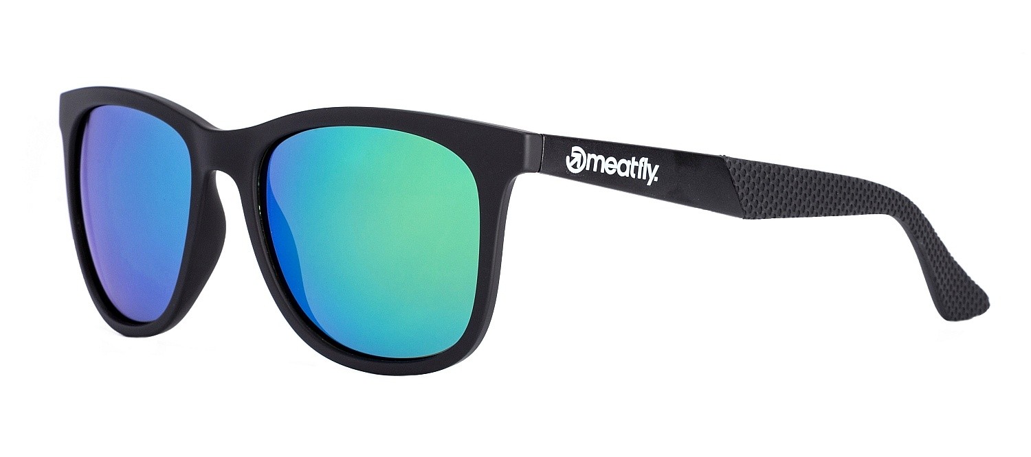 des lunettes Meatfly Clutch - D/Black/Polarized