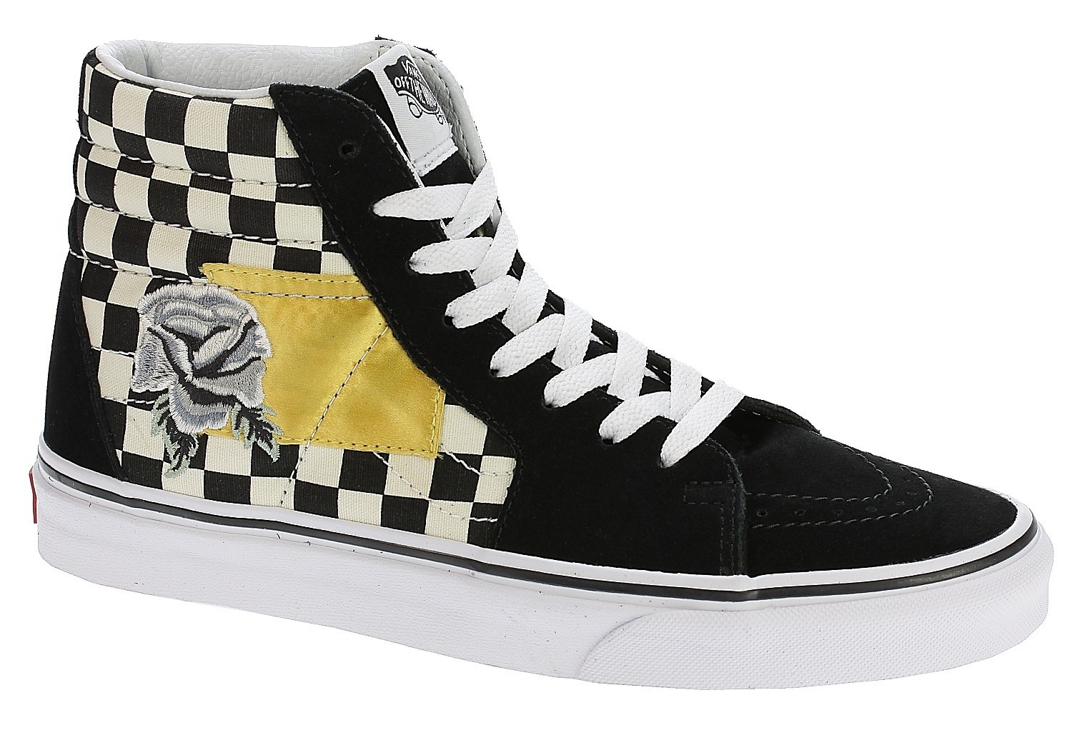 Vans sk8 hi satin patchwork clearance