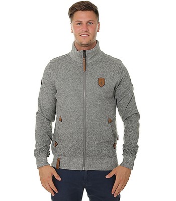 Sweatshirt Naketano Der Drahtzieher Zip Opa Melange Men S Blackcomb Shop Eu