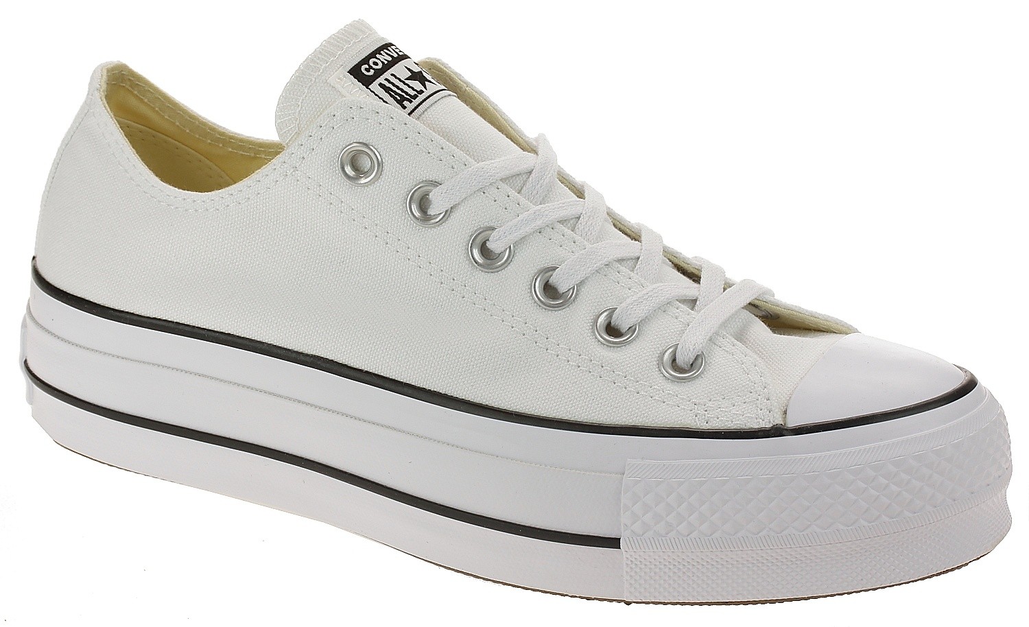 chaussures Converse Chuck Taylor All Star Lift OX - 560251/White/Black/White - women´s