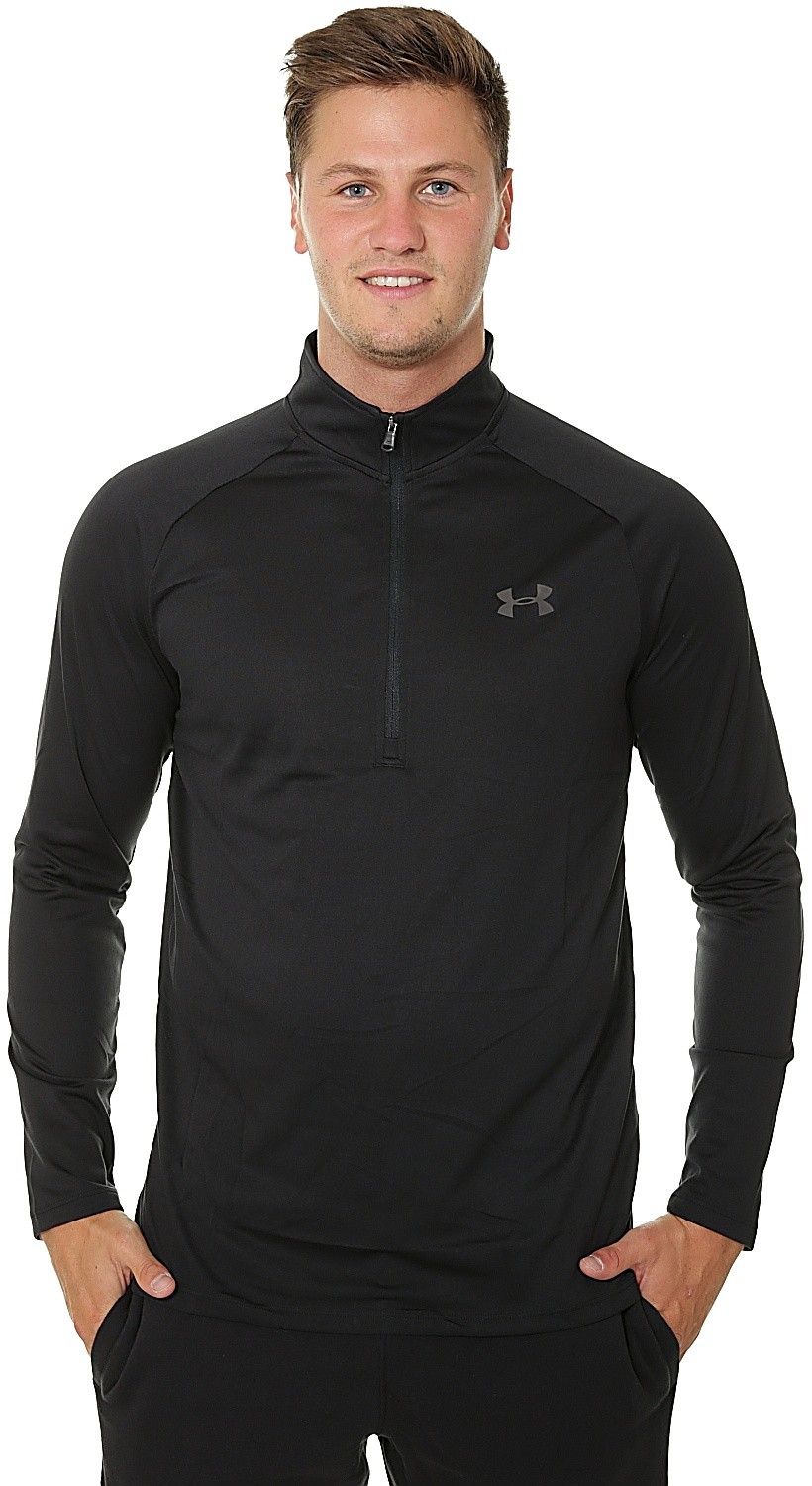 tricou Under Armour Tech LS - 001/Black - men´s