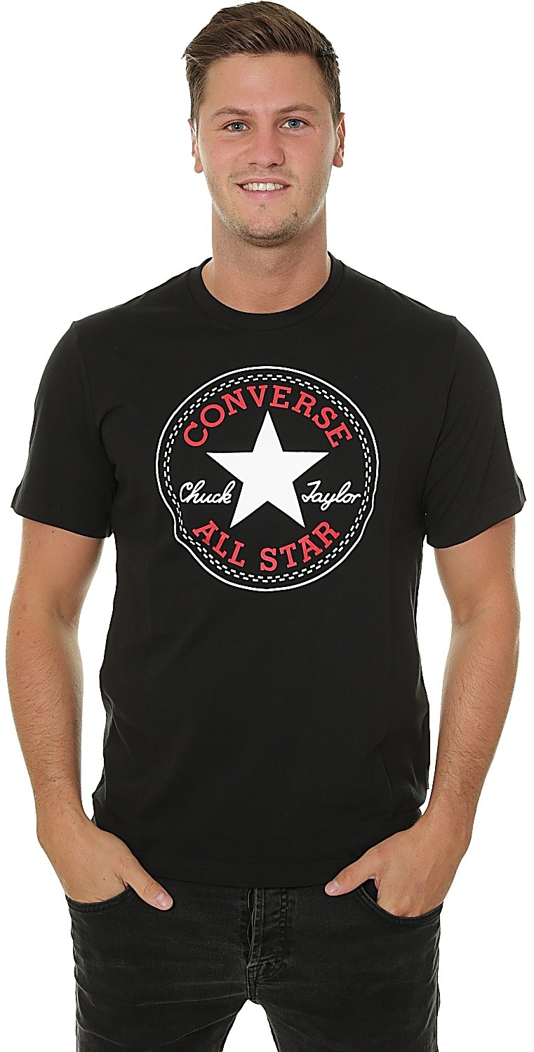 póló Converse Chuck Patch/10007887 - A01/Black - men´s