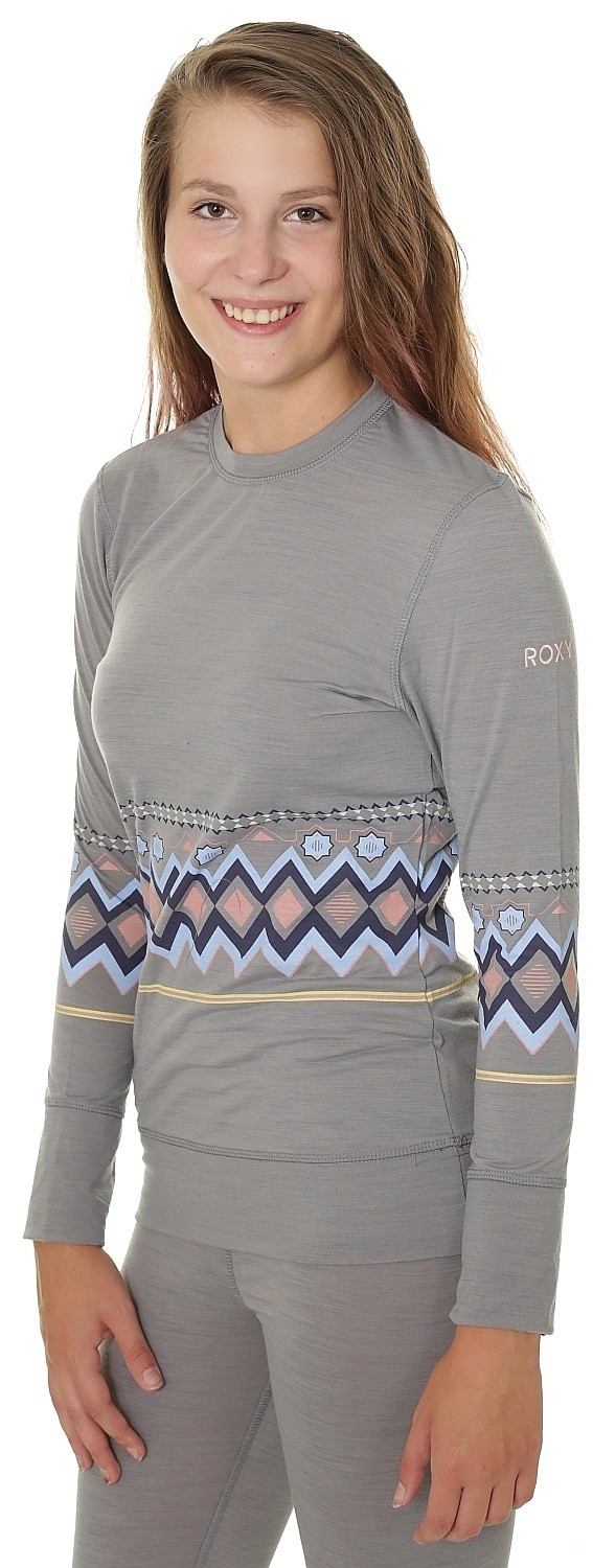 рубашка Roxy Daybreak Premium LS - SJEH/Warm Heather Gray - women´s