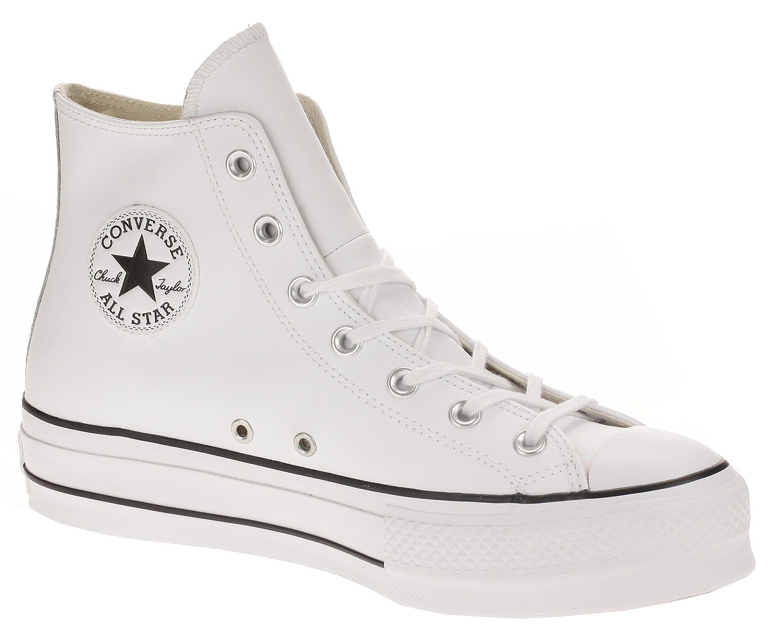 chaussures Converse Chuck Taylor All Star Lift Hi - 561676/White/Black/White - women´s