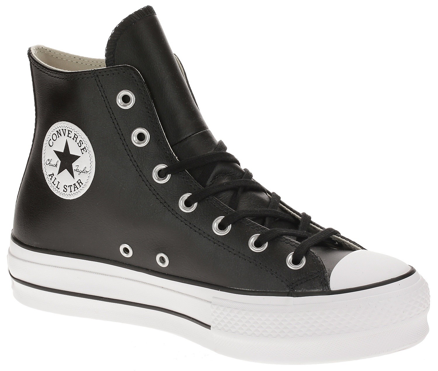 chaussures Converse Chuck Taylor All Star Lift Hi - 561675/Black/Black/White - women´s