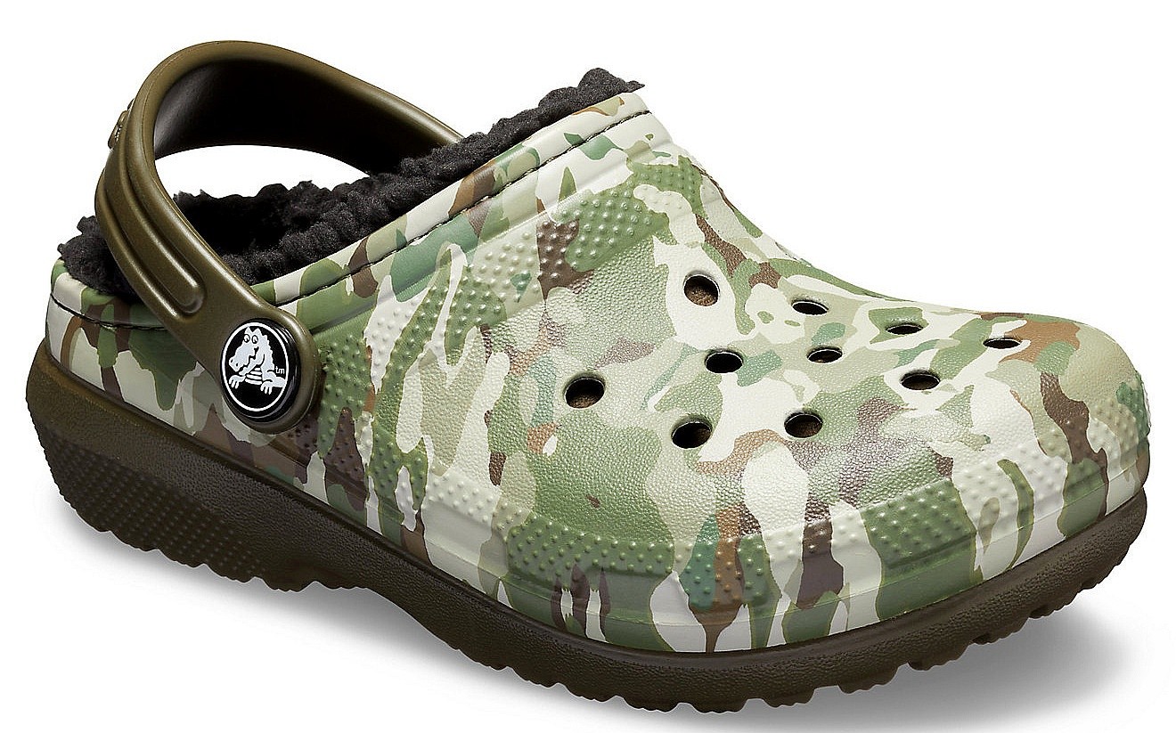Crocs camo lined clearance