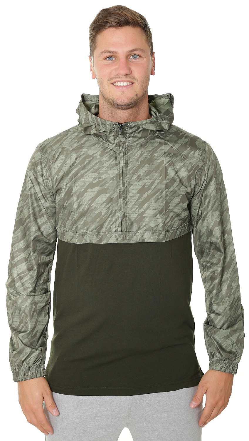 veste Under Armour Sportstyle Wind Aniorak - 492/Moss Green/Artillerry Green - men´s