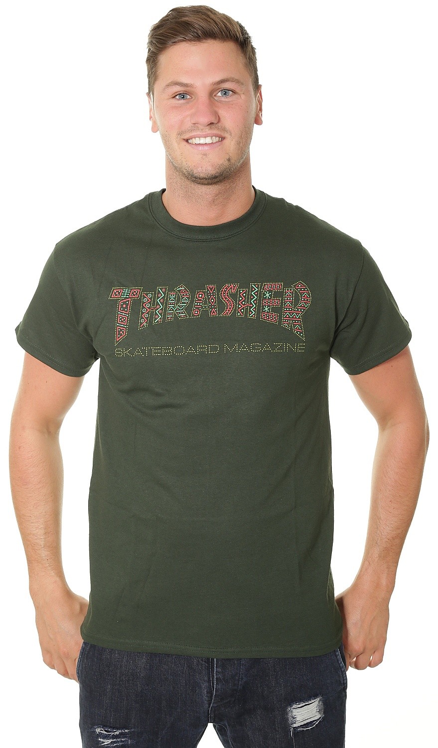 camisa Thrasher Davis - Forest Green - men´s