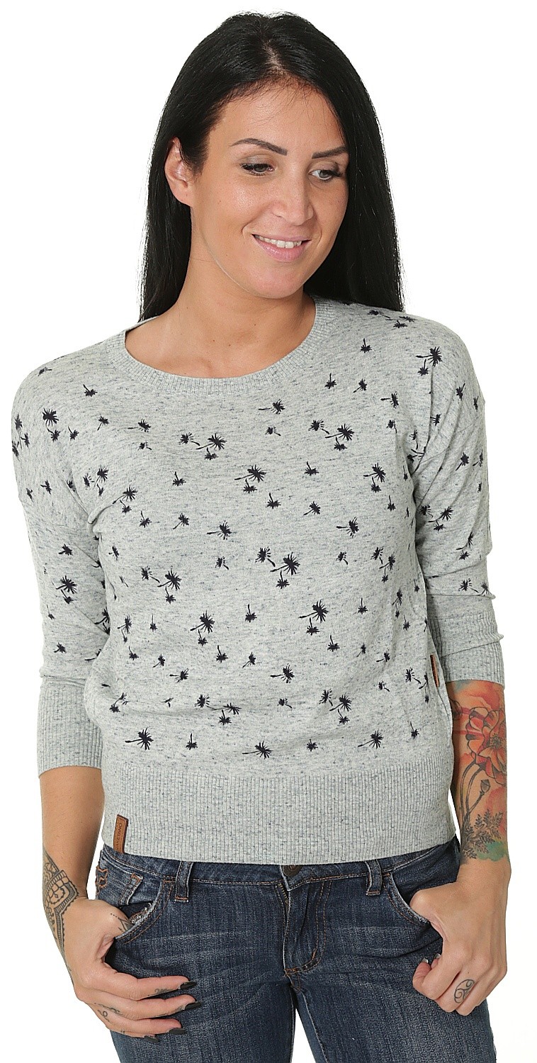 T Shirt Naketano Maja Pusteblume Natural Green Melange Women S Blackcomb Shop Eu