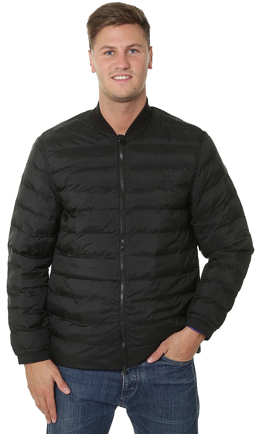Jacke adidas Originals Superstar Outdor Atric - Black - men´s