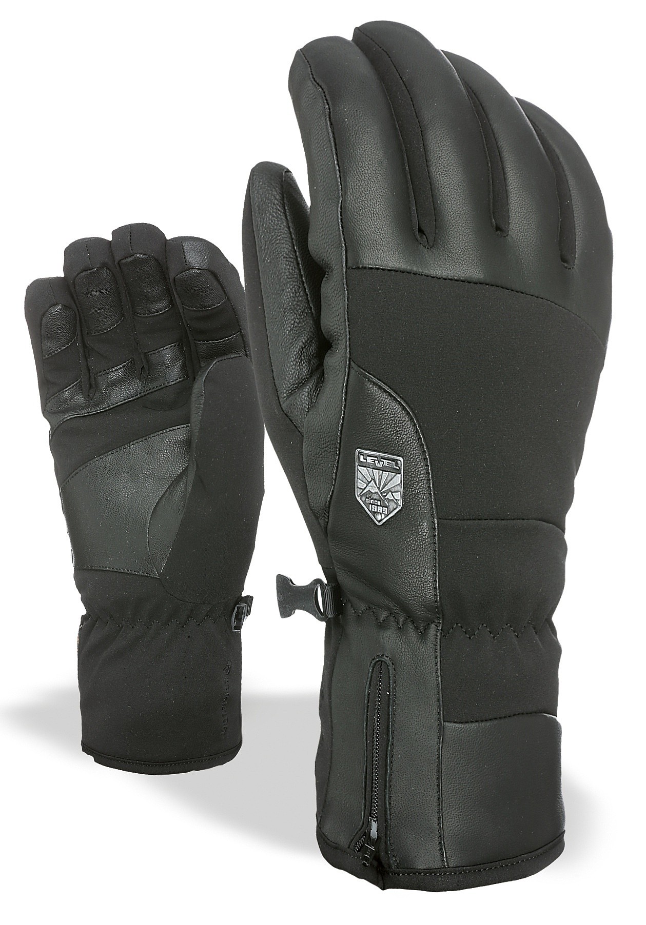 guantes Level Sharp - Black - men´s