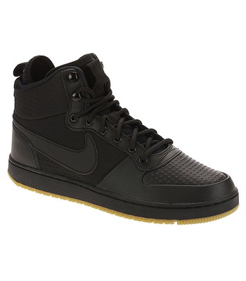 Shoes Nike Ebernon Mid Winter Black Black Gum Light Brown Men