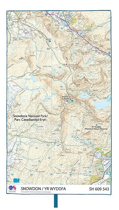 Lifeventure Unisexs SoftFibre OS Map Towel