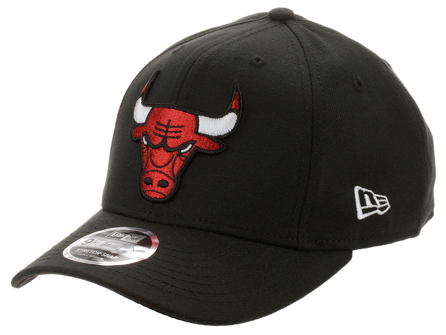 casquette New Era 9FI Stretch Snapback NBA Chicago Bulls - Black/Official Team Color - men´s