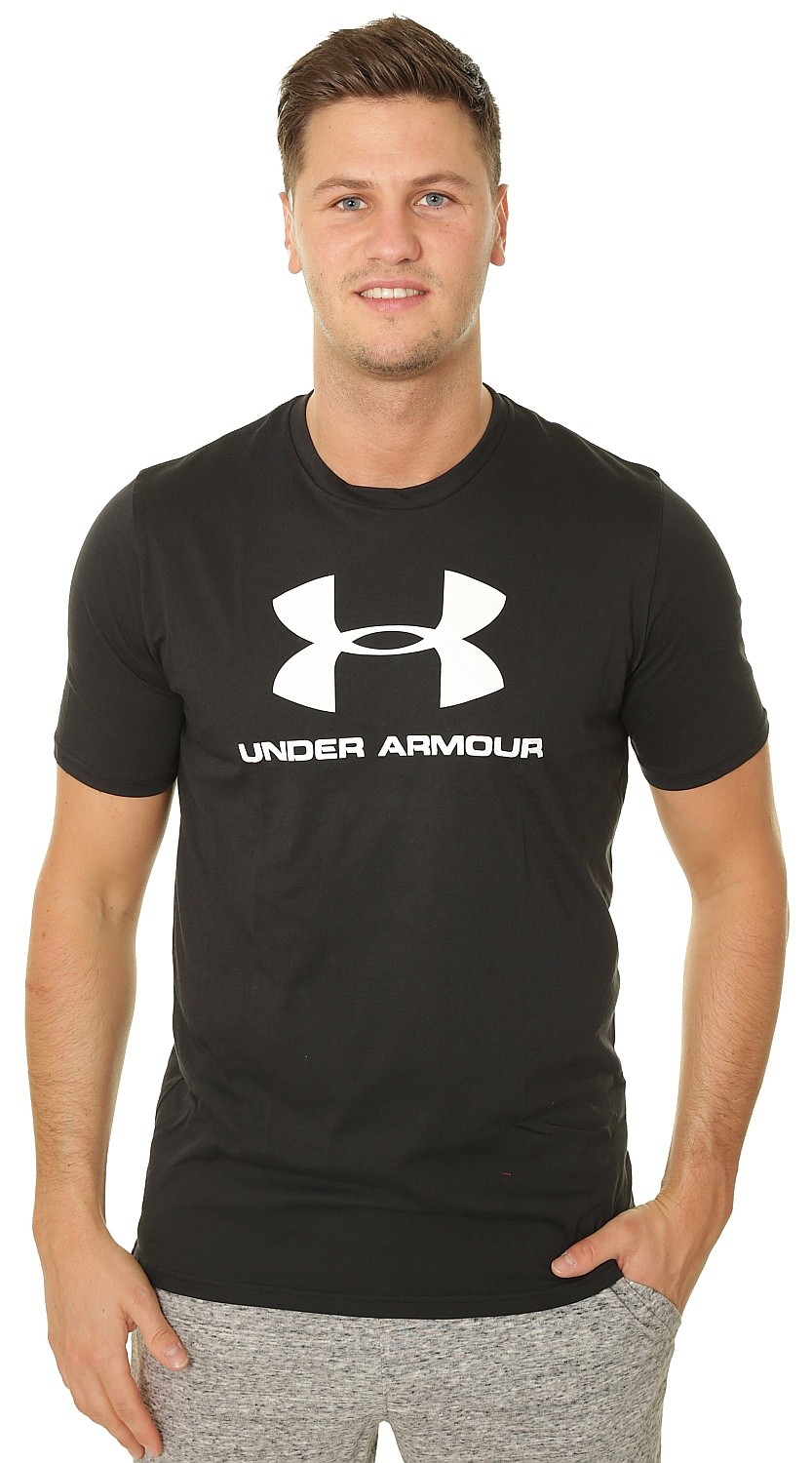 рубашка Under Armour Sportstyle Logo - 001/Black - men´s
