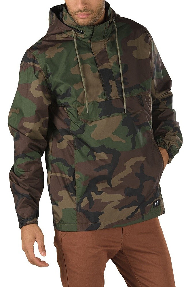 vans jacket camo
