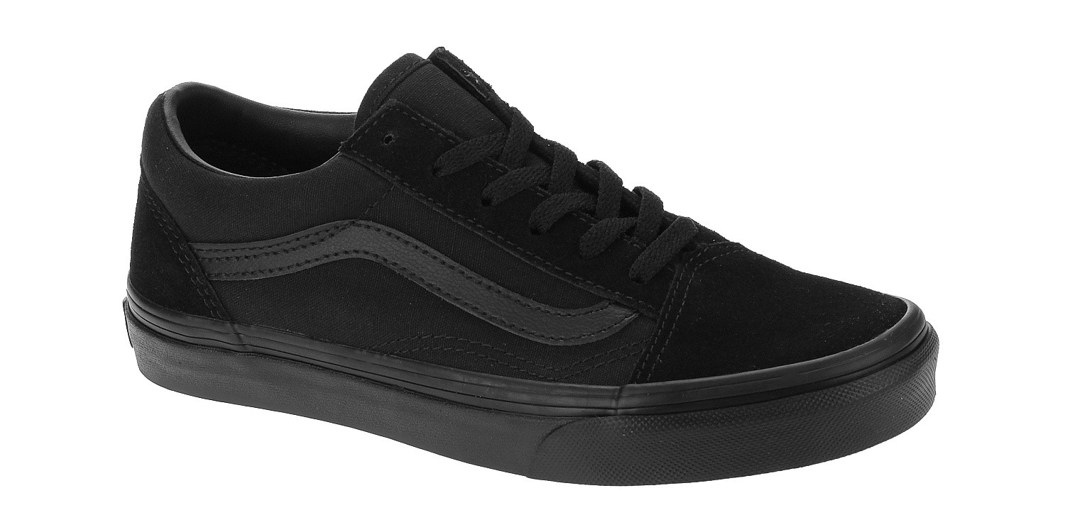 sko Vans Old Skool - Black/Black - unisex junior
