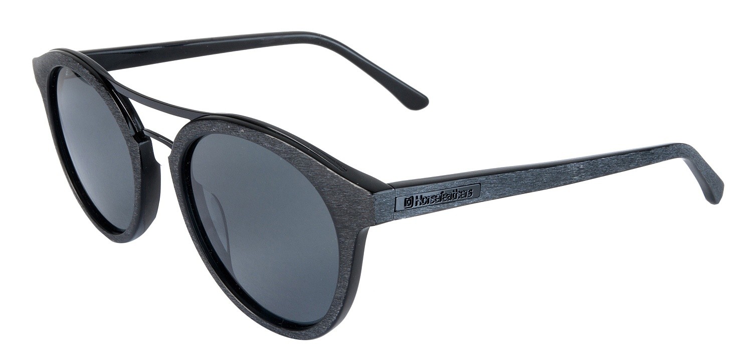 okulary Horsefeathers Nomad - Brushed Black/Gray/Polarized