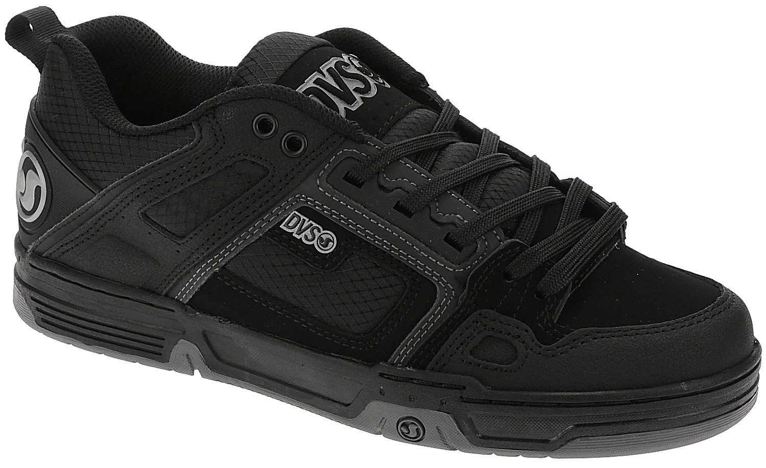 pantofi DVS Comanche - Black/Reflective/Charcoal/Nubuck - men´s