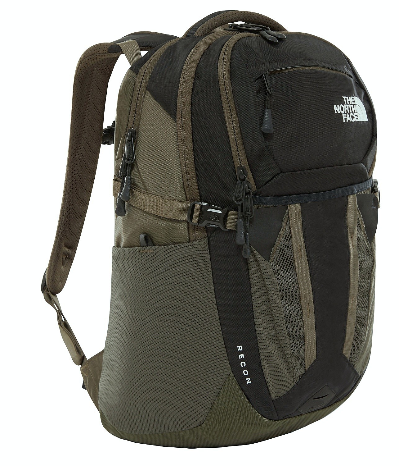 north face recon backpack green