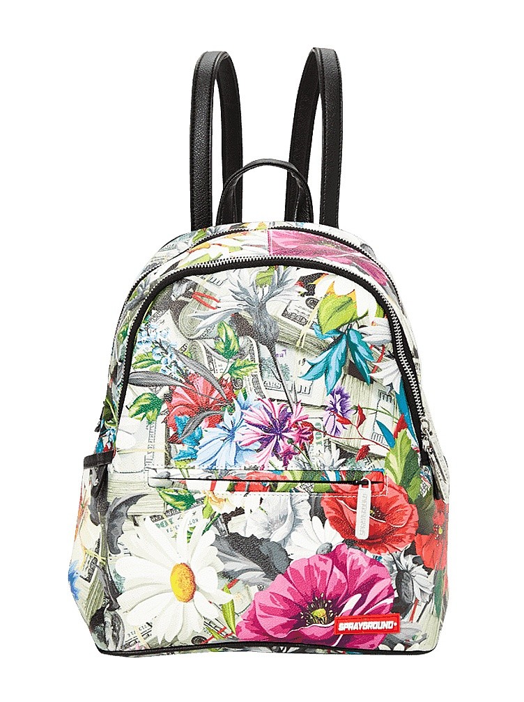 sprayground flower backpack